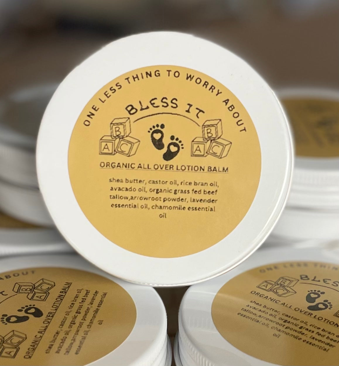 BLESS IT- baby butter made with tallow -2 oz