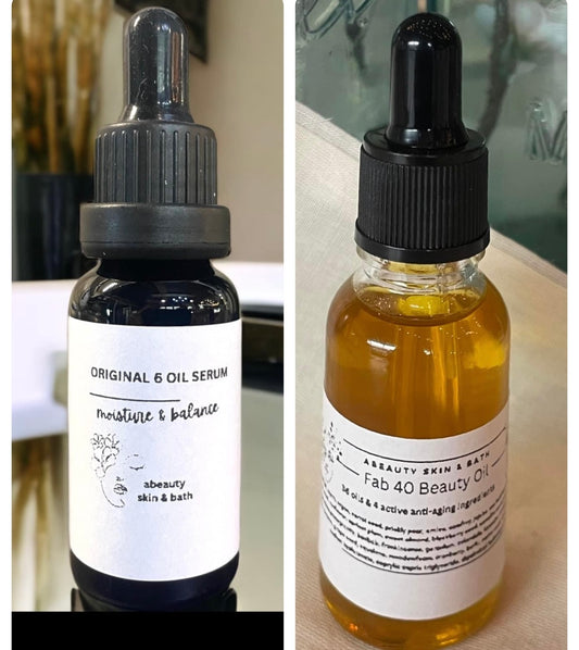 Facial Oils 20ML glass dropper bottle