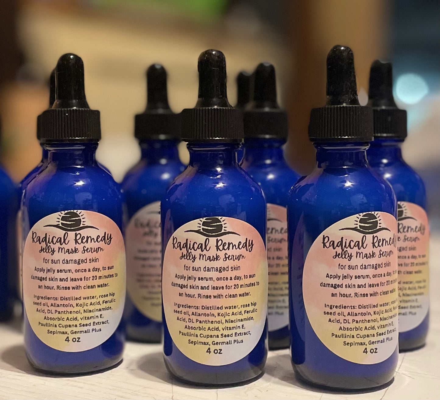 Radical Remedy for sun damaged skin 4 oz jelly serum