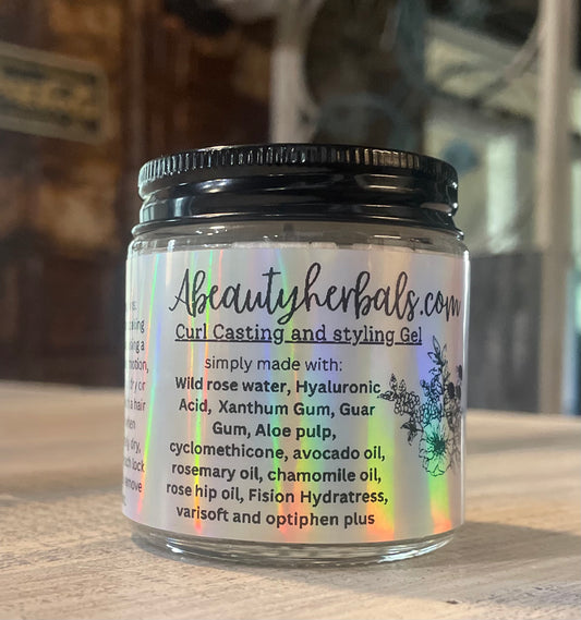 Curl casting and conditioning Gel 4 oz jar