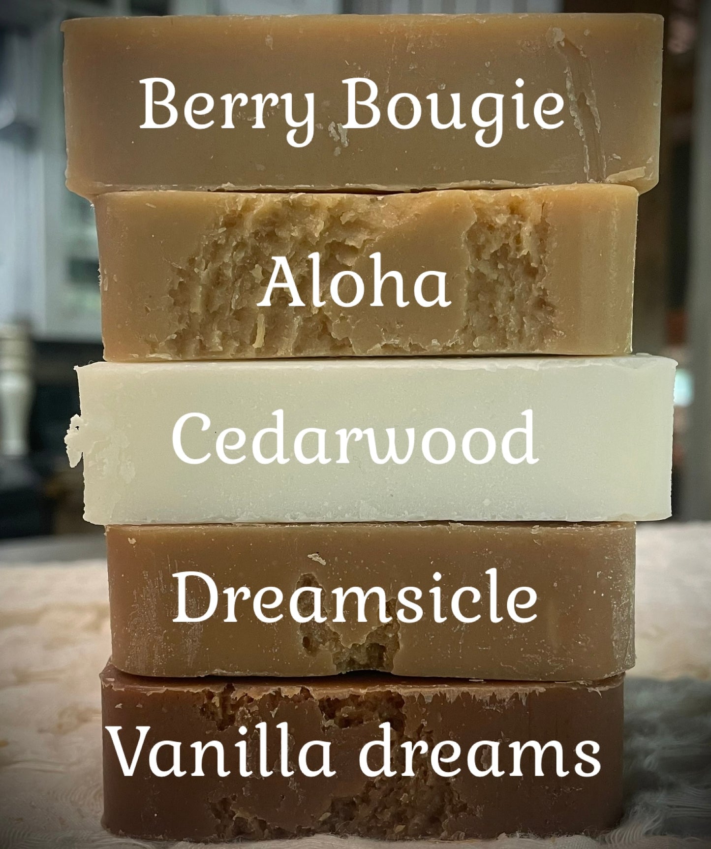Handcrafted Goat Milk and Herbal Tea Soap