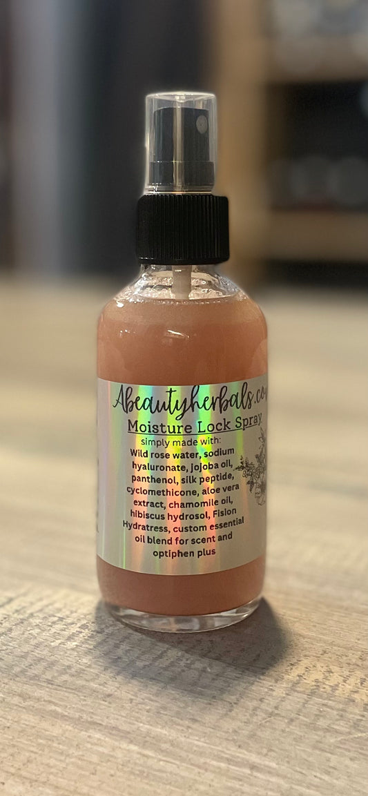 Moisture lock hydration spray 4 oz
